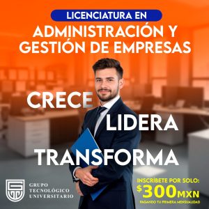 Licenciatura en Admin y gestion de empresas